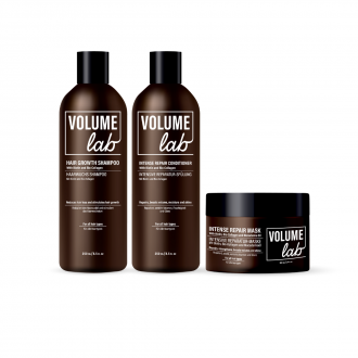 VOLUME LAB KOMPLEKTS: šampūns, kondicionieris, maska